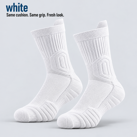 IronCloud Tradie Socks in white