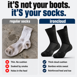 IronCloud Tradie Work Socks