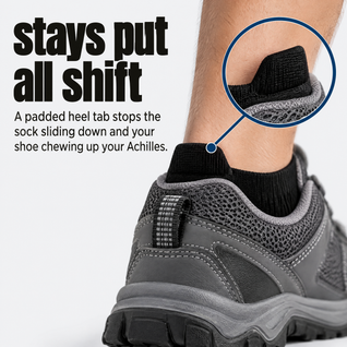 IronCloud Short Cut Work Socks
